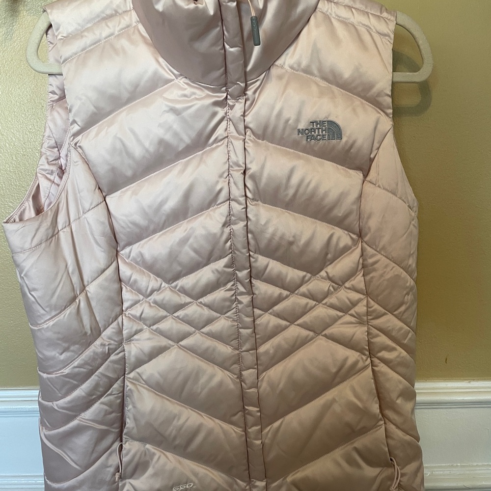 The North Face Women's Light Pink Puffer Vest